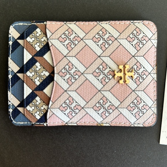 Tory Burch Geo Color Block Card Case - Picture 2 of 7